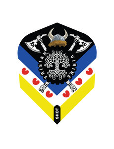 SHOT DARTS Shot Pro Series Jitse van der Wal Small Standard Dart Flights