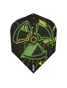 SHOT DARTS Shot Stowe Buntz Biohazard Small Standard Dart Flights