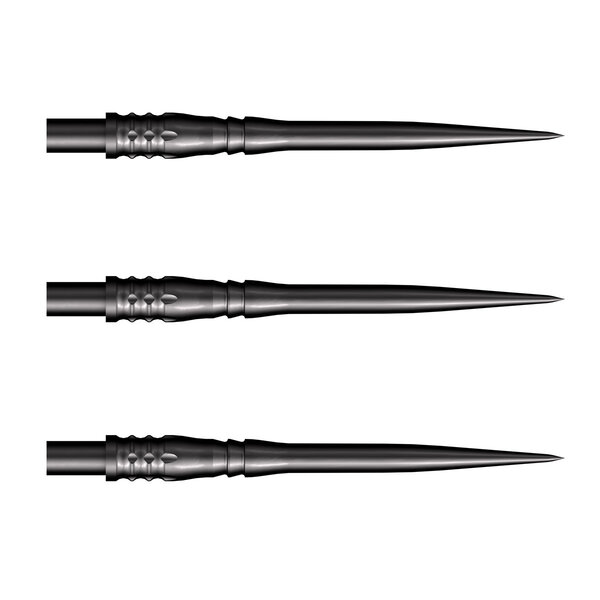 SHOT DARTS Shot Rocket Steel Tip Dart Points 35mm