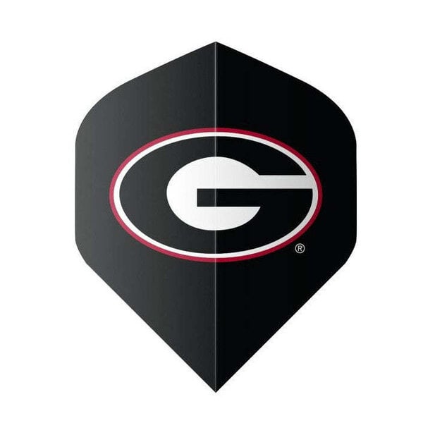 NCAA NCAA Georgia Black Standard Dart Flights