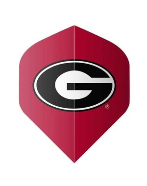 NCAA NCAA Georgia Red Standard Dart Flights