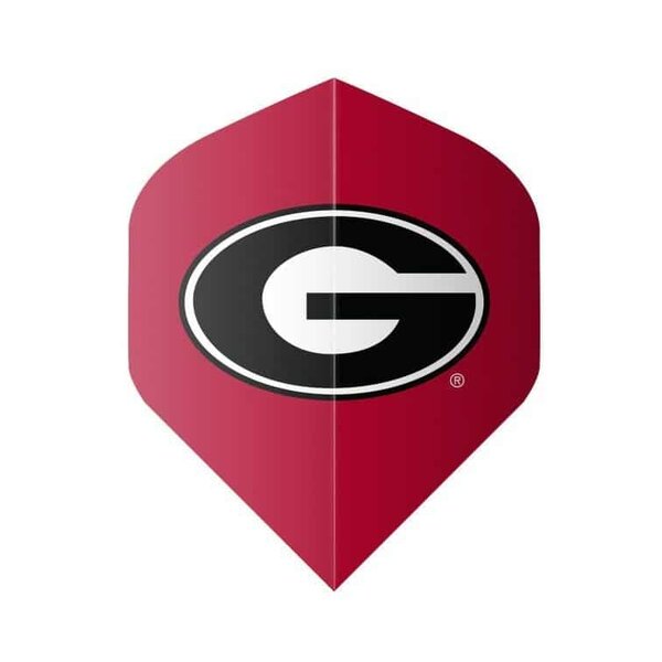 NCAA NCAA Georgia Red Standard Dart Flights