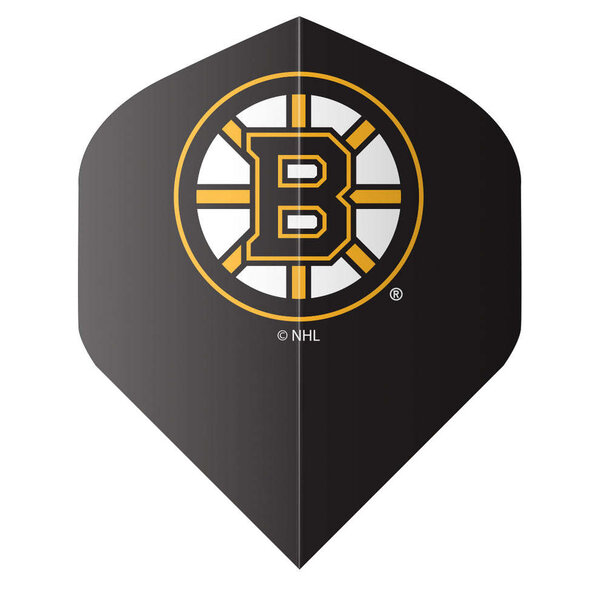NHL NHL Bruins Standard Dart Flights Black