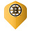 NHL NHL Bruins Standard Dart Flights Yellow