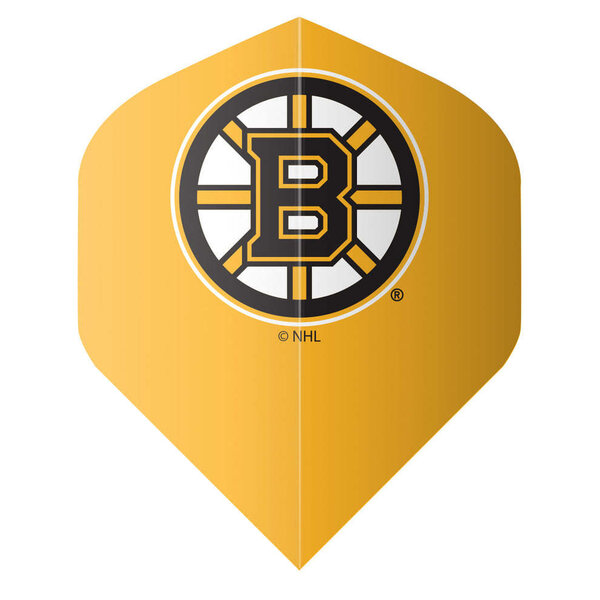 NHL NHL Bruins Standard Dart Flights Yellow