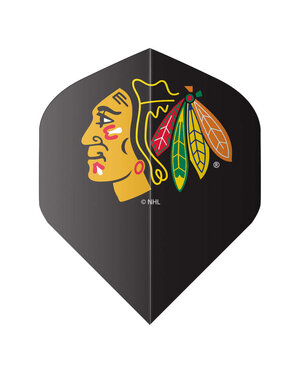 NHL NHL Blackhawks Standard Dart Flights Black