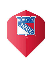 NHL NHL Rangers Standard Dart Flights Red