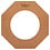 Viper Darts Viper Octagonal Wall Defender Dartboard Surround Cork