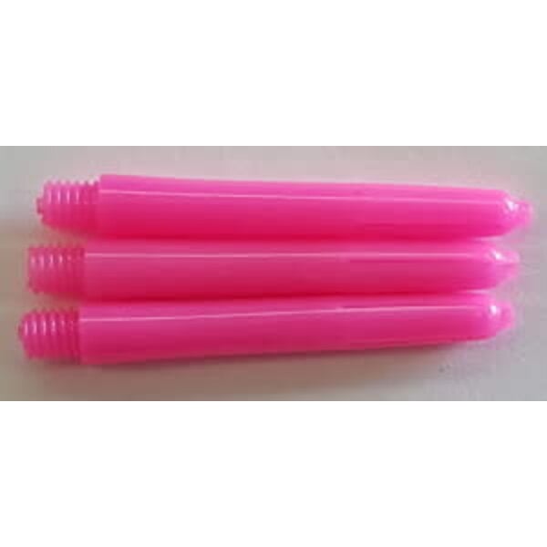 Designa Fluro Pink Short Nylon Shafts - 3 Sets