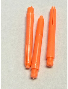 Designa Fluro Orange Short Nylon Shafts - 3 Sets