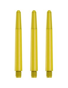 Designa Nylon Medium Dart Shafts Yellow - 3 Sets