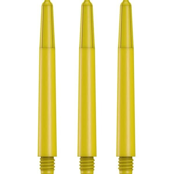 Designa Nylon Medium Dart Shafts Yellow - 3 Sets