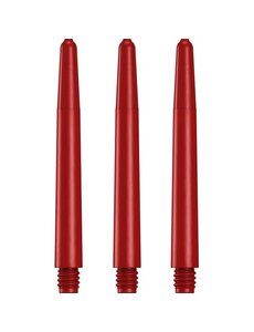 Designa Nylon Medium Dart Shafts Red - 3 Sets