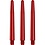 Designa Nylon Medium Dart Shafts Red - 3 Sets