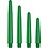 Designa Nylon Medium Dart Shafts Green - 3 Sets