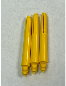 Designa Nylon Short Dart Shafts Yellow - 3 Sets