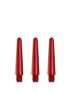 Designa Nylon X-Short Dart Shafts Red - 3 Sets