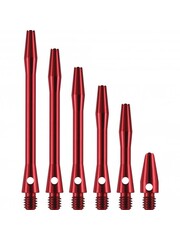 Designa Red Aluminum Xshort Dart Shafts -3 Sets