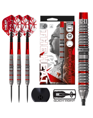 Harrows Darts Harrows Damon Heta 90% Series 4 Quick Point Steel Tip Darts