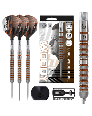 Harrows Darts Harrows Luke Woodhouse 90% Series 3 Quick Point Steel Tip Darts