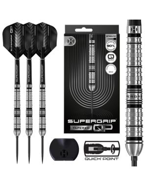 Harrows Darts Harrows Supergrip 90% Quick Point Steel Tip Darts