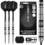 Harrows Darts Harrows Supergrip 90% Quick Point Steel Tip Darts