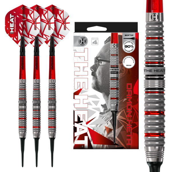 Harrows Darts Harrows Damon Heta 90% Series 4 Soft Tip Darts