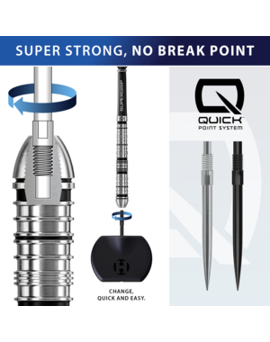 Harrows Darts Harrows Quick Point Silver Points