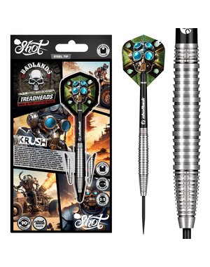 SHOT DARTS Shot Badlands Krush Steel Tip Darts