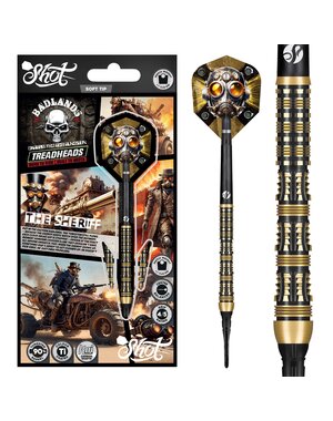 SHOT DARTS Shot Badlands The Sheriff Soft Tip Darts 20g