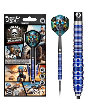 SHOT DARTS Shot Badlands Tova Steel Tip Darts