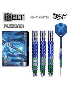 SHOT DARTS Shot Celt Merlin Steel Tip Darts