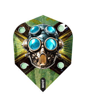 SHOT DARTS Shot Badlands Krush Dart Flights Small Standard