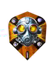 SHOT DARTS Shot Badlands Rustin Dart Flights Small Standard