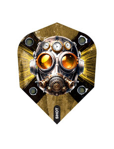 SHOT DARTS Shot Badlands The Sheriff Dart Flights Small Standard