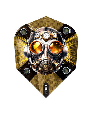 SHOT DARTS Shot Badlands The Sheriff Dart Flights Small Standard