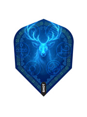 SHOT DARTS Shot Celt Merlin Dart Flights Small Standard