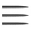 SHOT DARTS Shot Badlands Tracks Steel Tip Dart Points Black