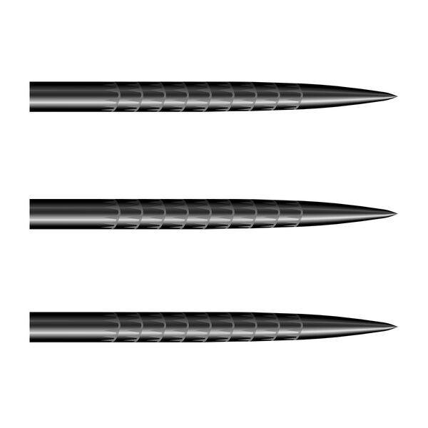 SHOT DARTS Shot Badlands Tracks Steel Tip Dart Points Black