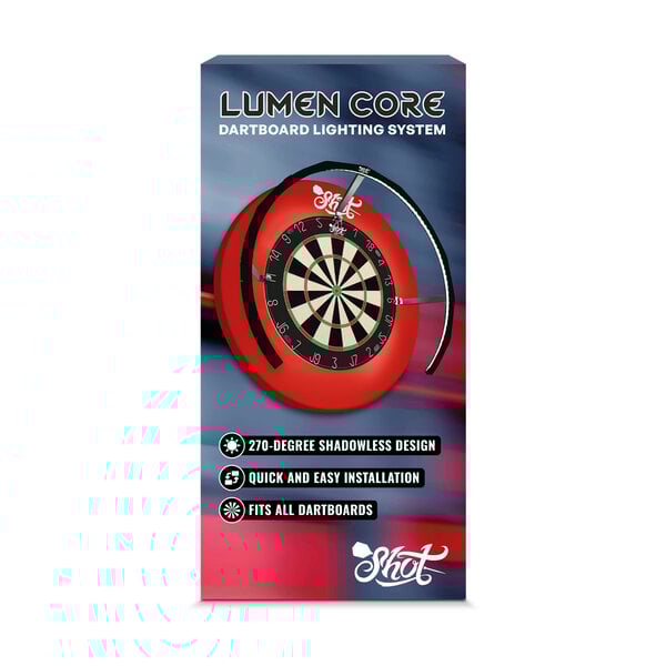 SHOT DARTS Shot Lumen Core Dartboard Lighting System