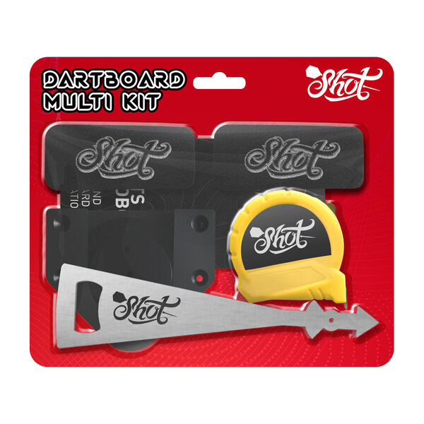 SHOT DARTS Shot Dartboard Multi Kit