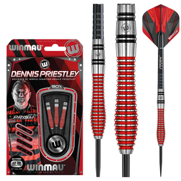 Winmau Darts Winmau Dennis Priestley Special Edition Steel Tip Darts