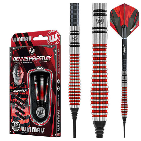 Winmau Darts Winmau Dennis Preistley Special Edition 22g Soft Tip Darts