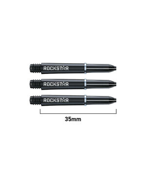 Winmau Darts Winmau Joe Cullen Rockstar Short Nylon Dart Shafts