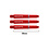 Winmau Darts Winmau Joe Cullen Rockstar Short Nylon Dart Shafts