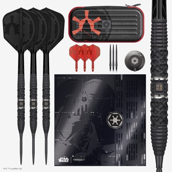 Target Darts Target Star Wars Darth Vader 975 Swiss Steel Tip Darts