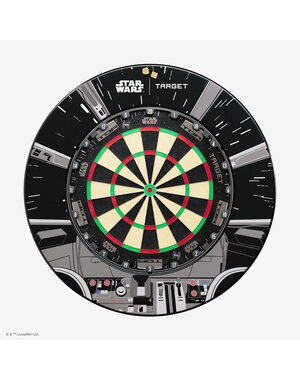 Target Darts Target Star Wars Millennium Falcon Dartboard and Surround Bundle