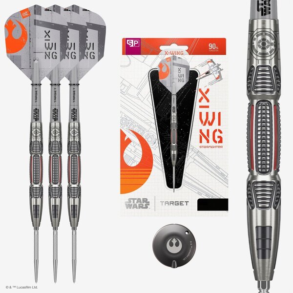 Target Darts Target Star Wars X-Wing Swiss Point Steel Tip Darts