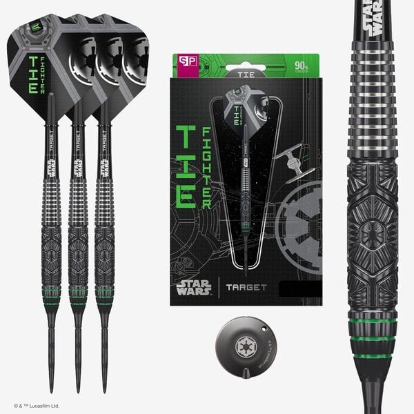 Target Darts Target Darts Star Wars Tie Fighter Swiss Point Steel Tip Darts