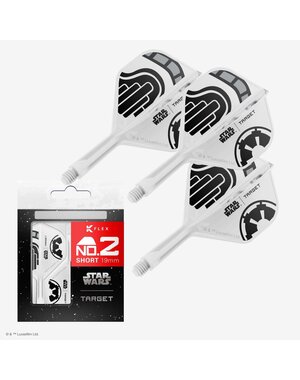 Target Darts Target Star Wars Storm Trooper K-Flex Flight System - No2